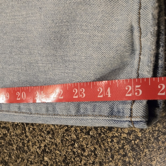 SO Blue Jeans Ankle Cropped Distressed Denim Light-Wash Blue Juniors size 9 - Picture 11 of 12